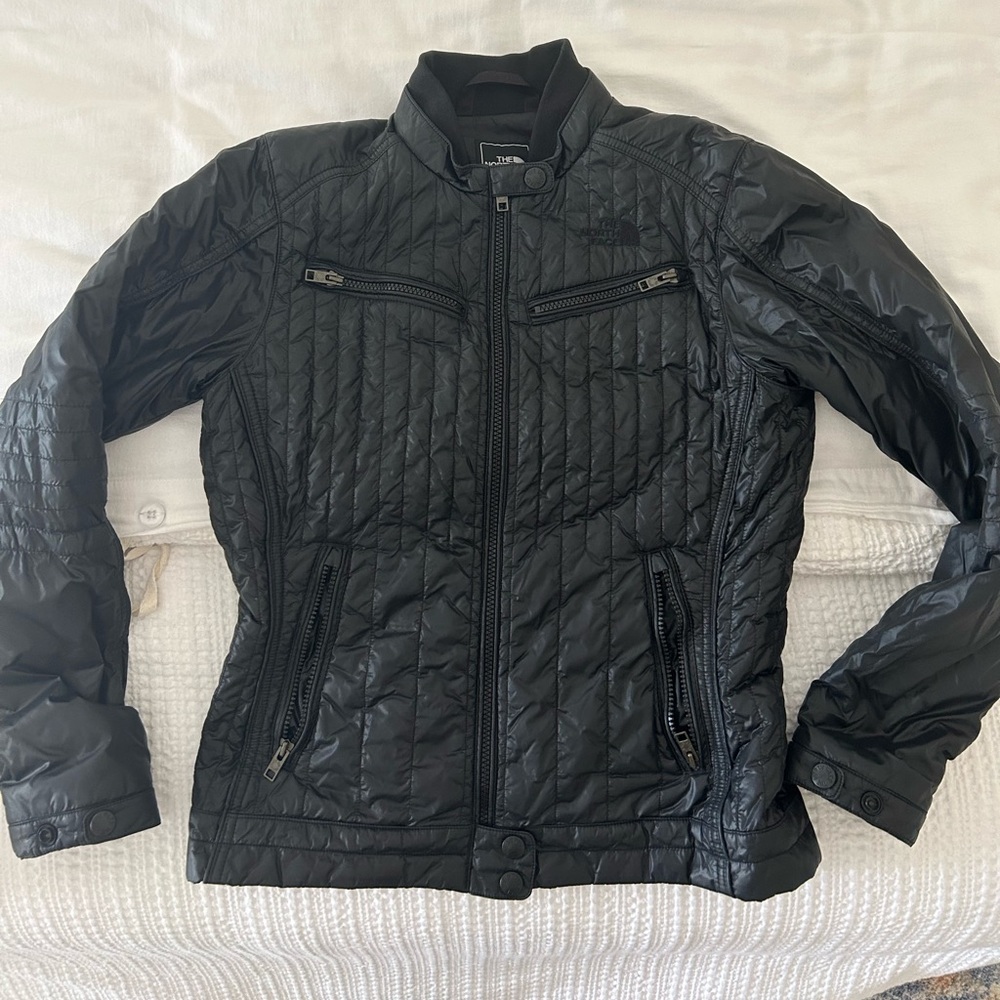 North face moto puffer jacket